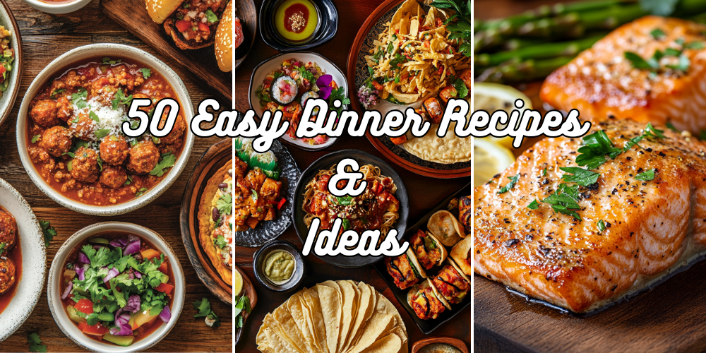 50 Easy Dinner Recipes Everyone Will Love