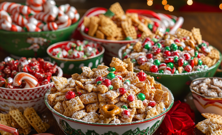 Chex Mix Recipes for Christmas