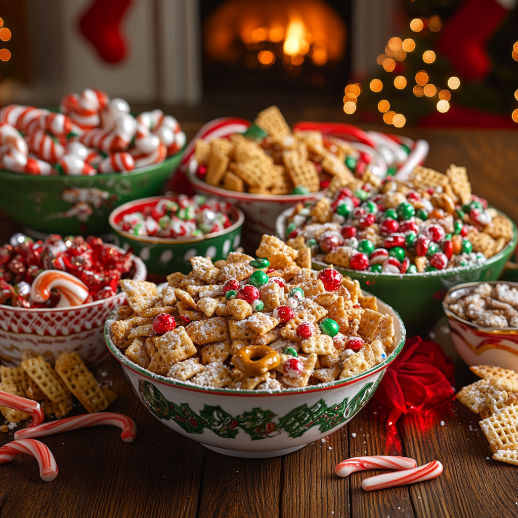 Chex Mix Recipes for Christmas