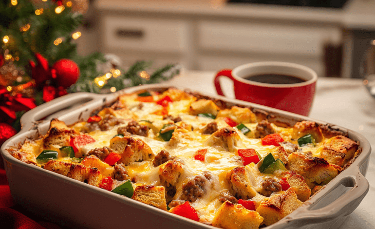 Christmas breakfast casserole recipe