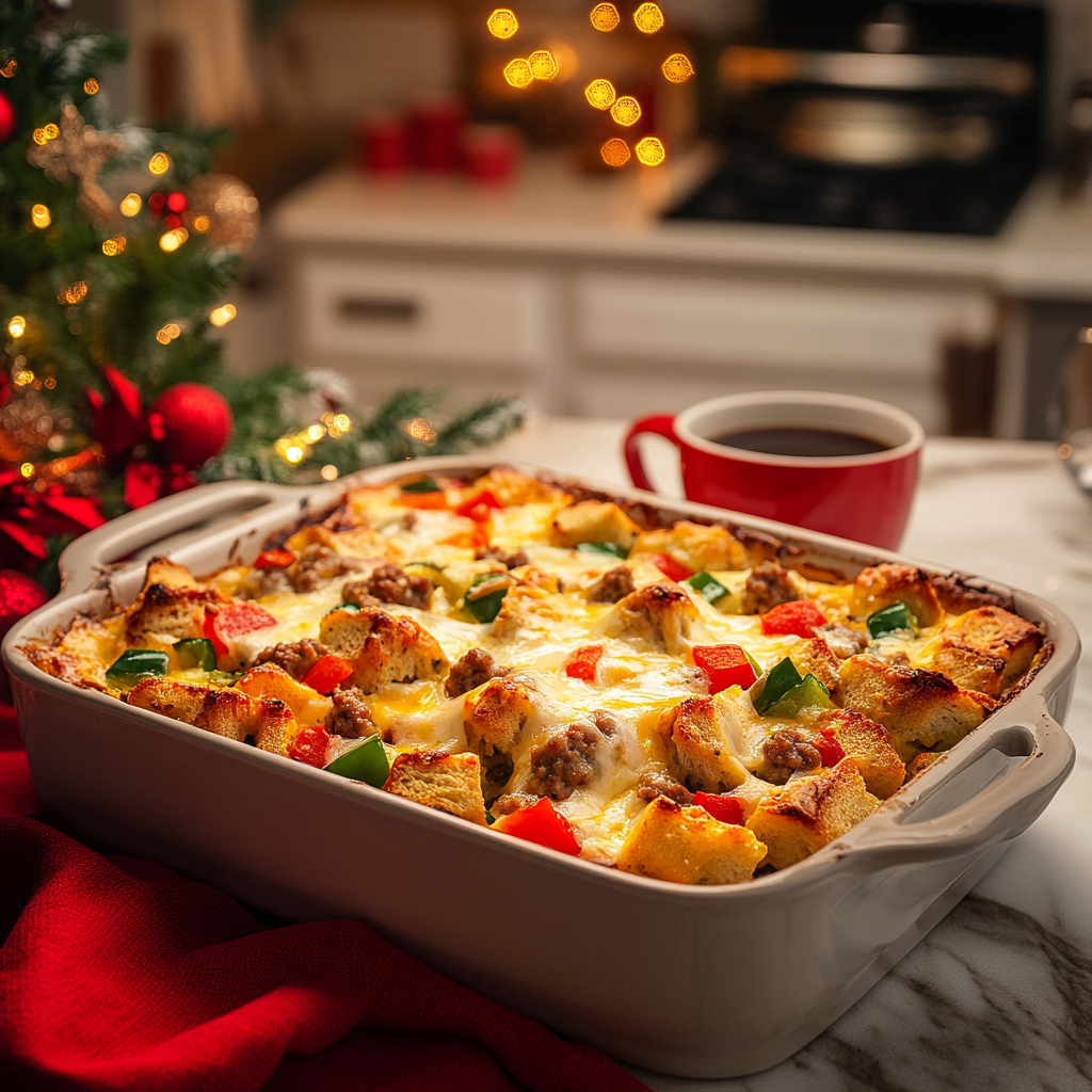 Christmas Breakfast Casserole Recipe