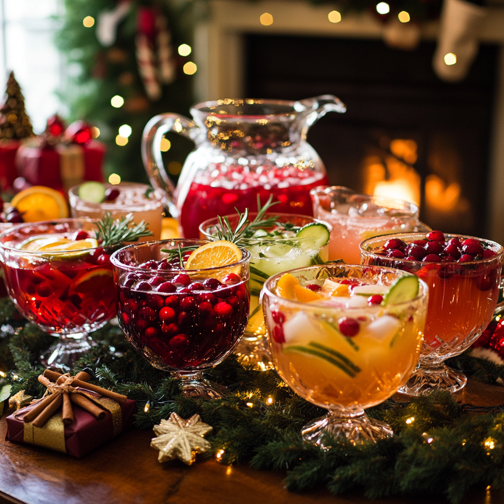 Christmas Holiday Punch Recipes