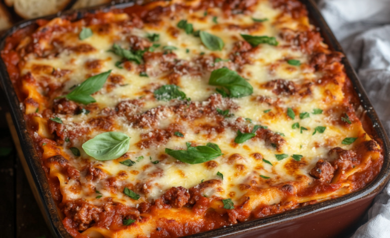 Lasagna recipe