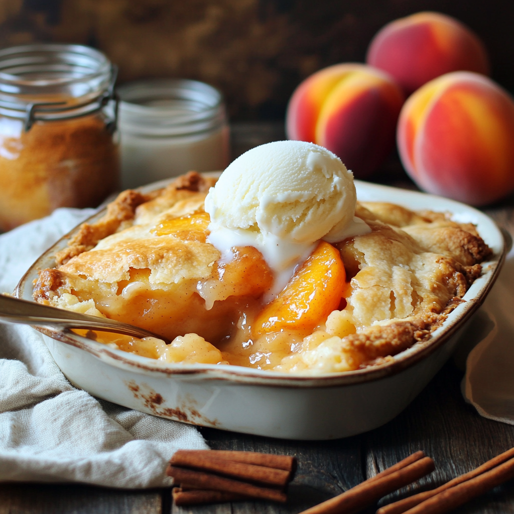 Peach Cobbler Recipe