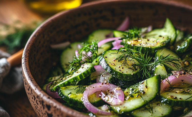 Cucumber Salad Recipe