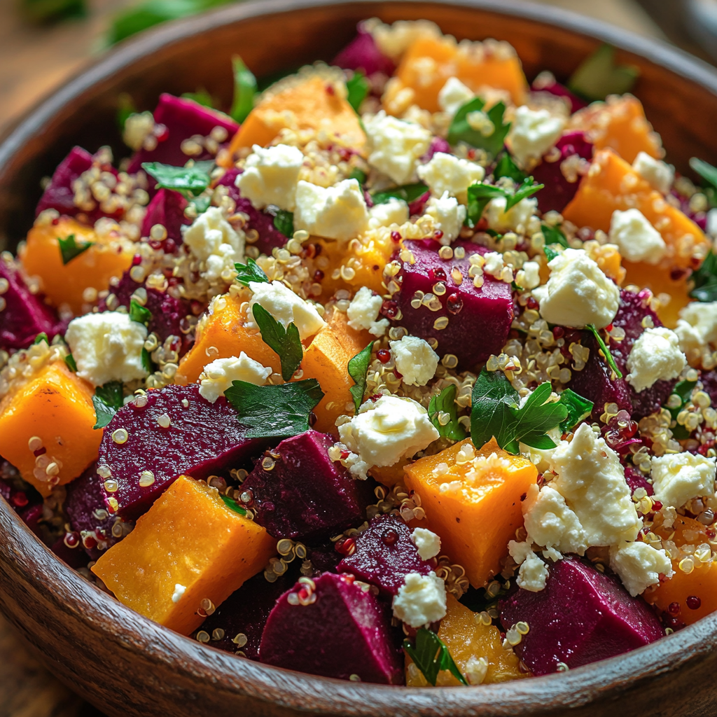 Beet and Sweet Potato Salad – A Perfect Healthy Meal